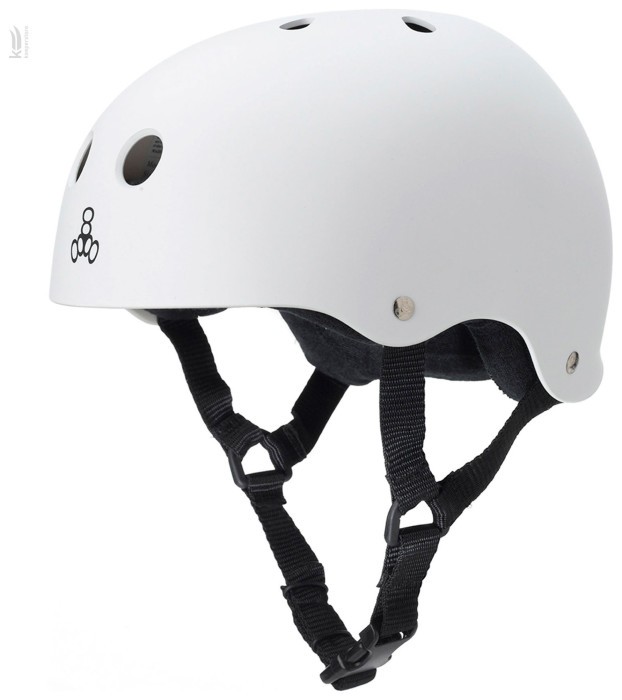 Шолом Triple8 Sweatsaver White Rubber