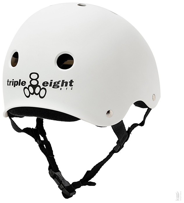 Шолом Triple8 Sweatsaver White Rubber
