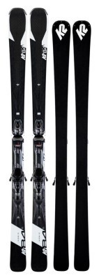 Ліжі гірські (комплект) K2 IKONIC 84TI+MXCELL 12 TCX QKCLK 177см Black/White (10D0004.152.1+10D1009.152.1)