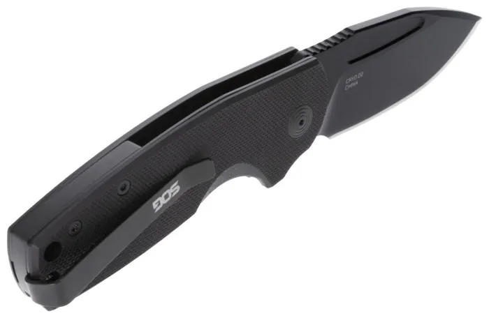 Ніж складаний SOG Stout SJ, Blackout