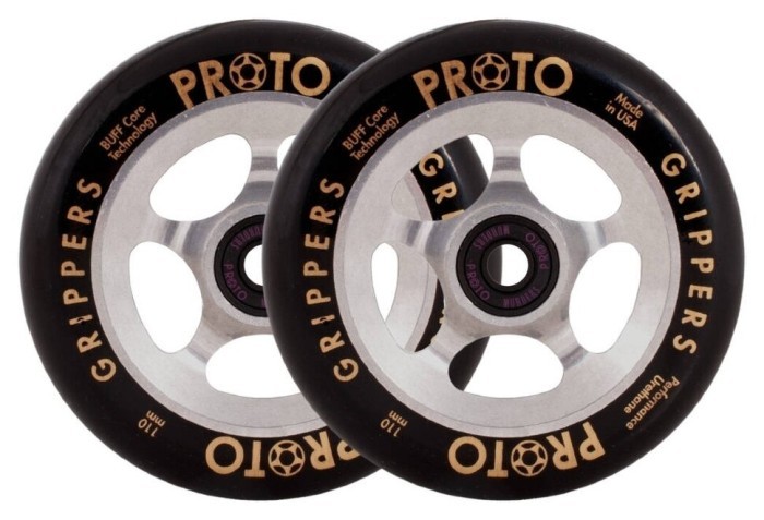 Колеса Proto Gripper 110мм Black On Raw, 2 шт., укр, укр