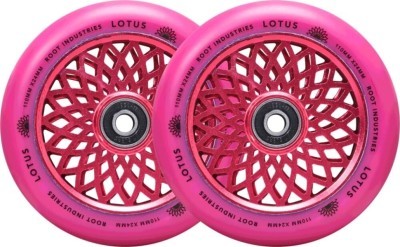 Колеса для трюкового самокату Root Lotus Pro 110mm (пара) - Radiant Pink