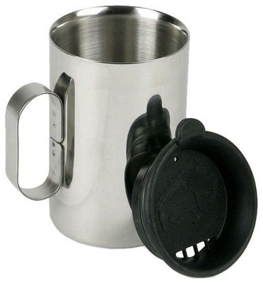 Термокружка з кришкою Tatonka Thermo Delux 400, Silver/Black