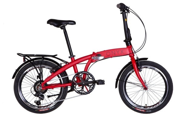 Велосипед 20" Dorozhnik ONYX 2022 (червоний (м)), укр