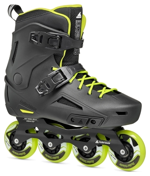 Ролики Rollerblade Lightning black-lime