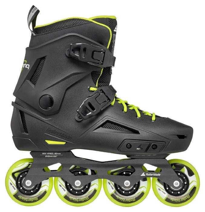 Ролики Rollerblade Lightning black-lime