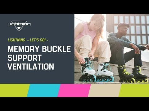 Ролики Rollerblade Lightning black-lime, укр, укр