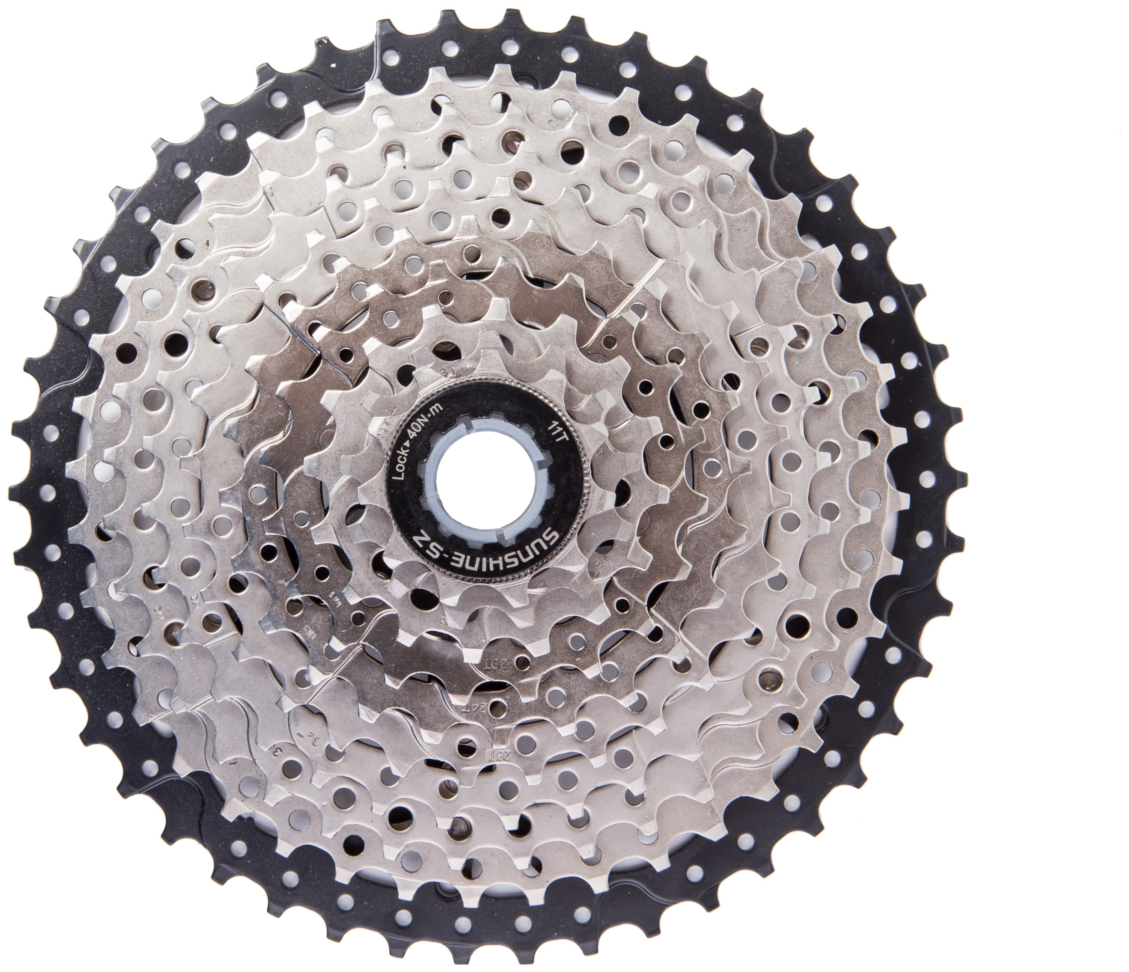 Касета 10-к 11-46T SUNSHINE CS-HR10-46 на 2-му алюм. павуку