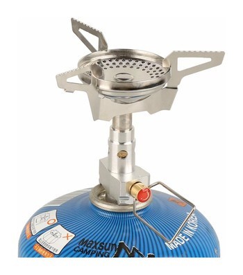 Горелка газовая Starcamp 3000W HX-CS03 silver