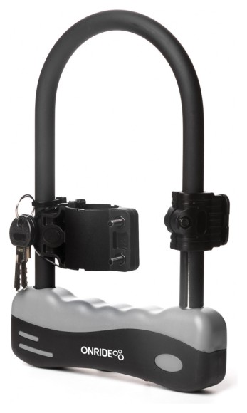 Замок ONRIDE Сlamp 10 скоба U-lock з кріпленням 12*165*245, укр