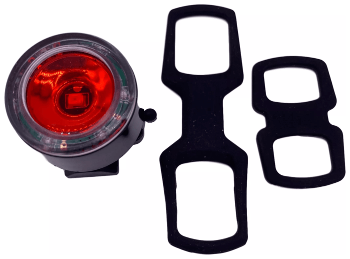 Ліхтар SKS FY-305 задній 1 діод, чорний (без батарейок), укр, укр