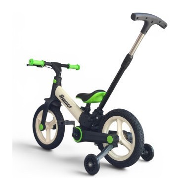 Дитячий велосипед-беговел 3 в 1 з батьківською ручкою Sport Color 318-1