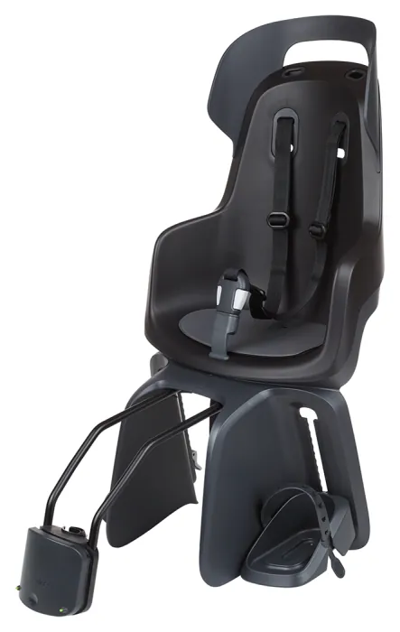 Дитяче велокрісло Bobike GO Frames - rear bicycle seat for frame Urban black