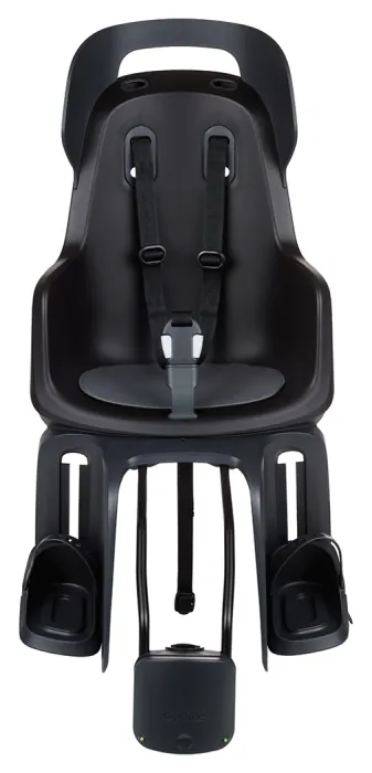 Дитяче велокрісло Bobike GO Frames - rear bicycle seat for frame Urban black