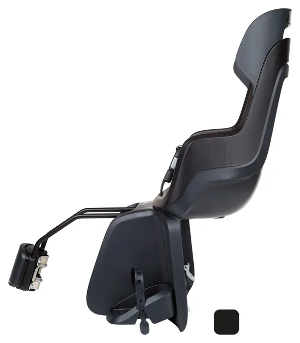 Дитяче велокрісло Bobike GO Frames - rear bicycle seat for frame Urban black