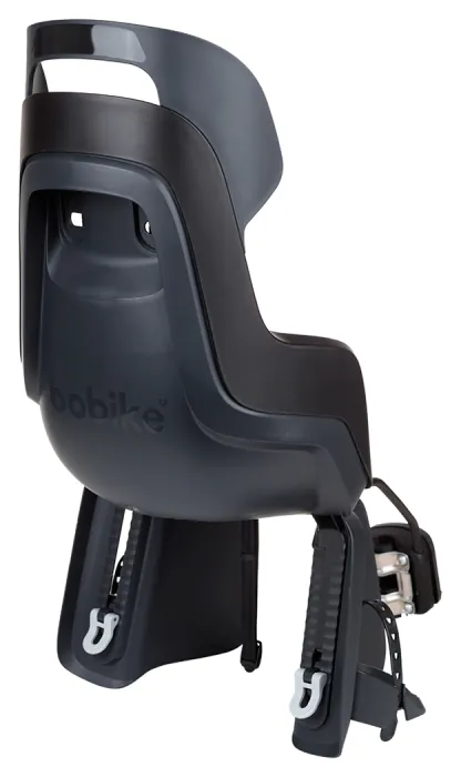 Дитяче велокрісло Bobike GO Frames - rear bicycle seat for frame Urban black