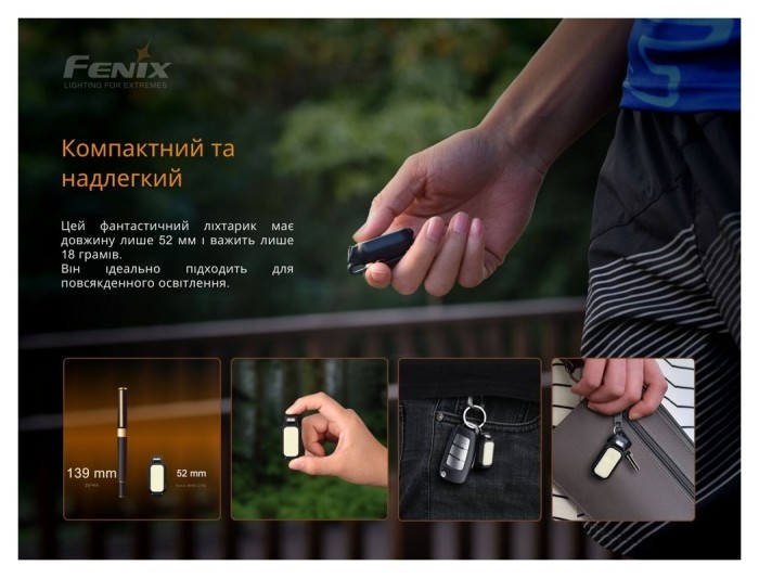 Фонарь ручной Fenix MINI-LITE