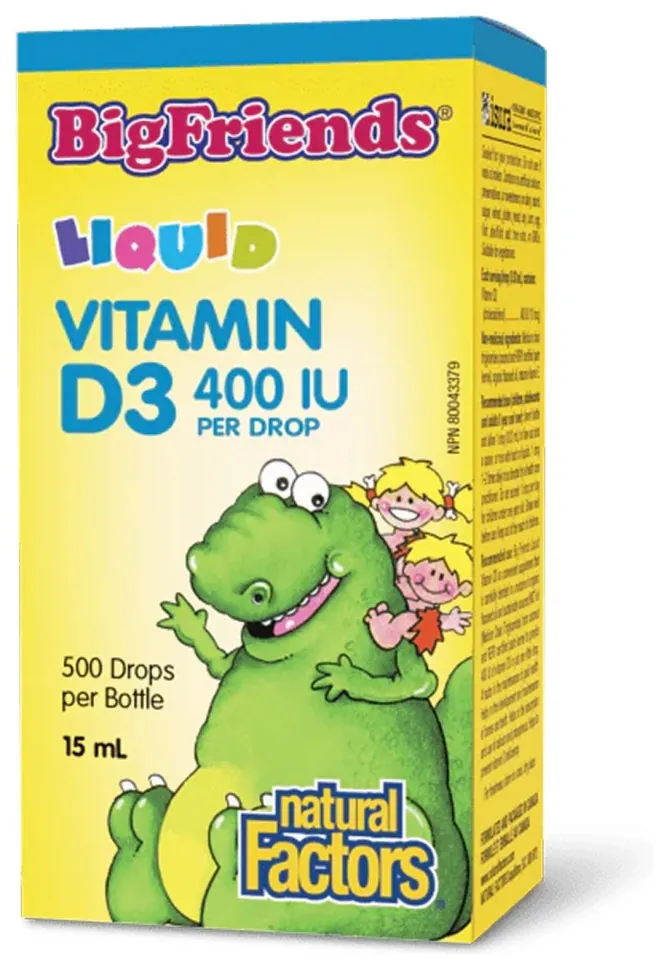 BigFriends Liquid Vitamin D3 400 IU - 15ml (DSN_2023-10-6555)
