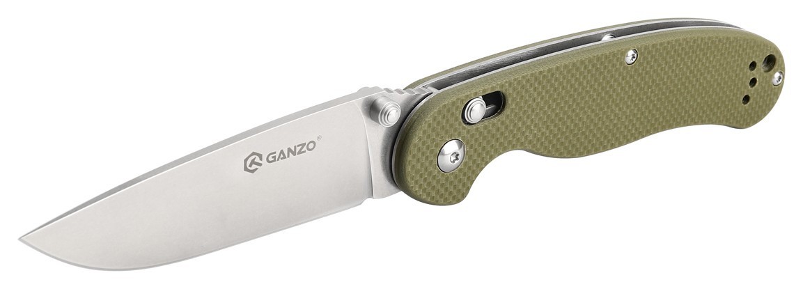Нож складной Ganzo D727M-GR зеленый (D2 сталь)