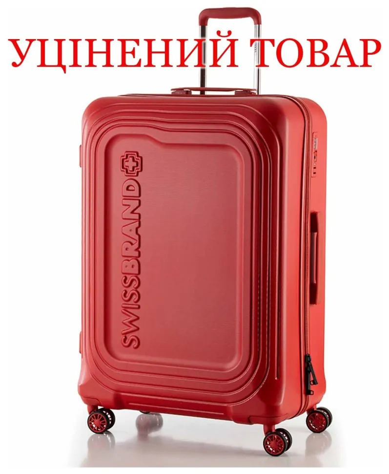 Валіза Swissbrand London (M) Red (SWB_LHLON201M) Discounted (DSM_DAS101013)