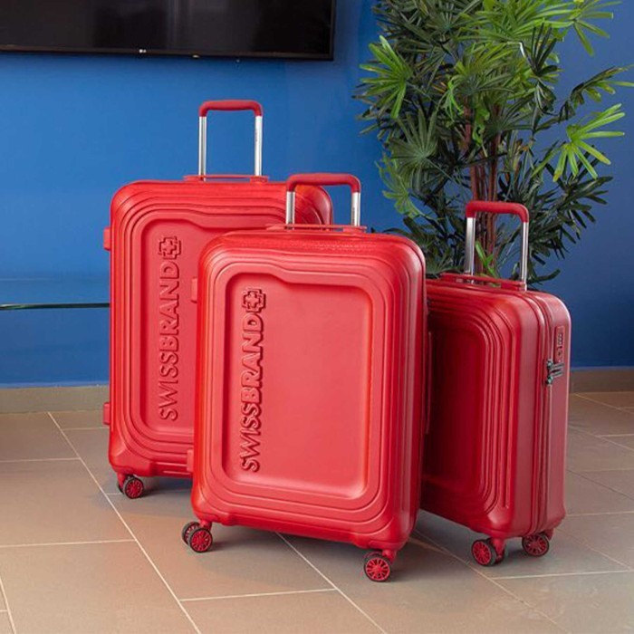 Валіза Swissbrand London (M) Red (SWB_LHLON201M) Discounted