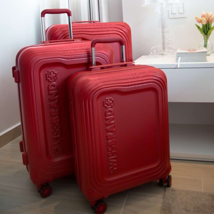 Валіза Swissbrand London (M) Red (SWB_LHLON201M) Discounted