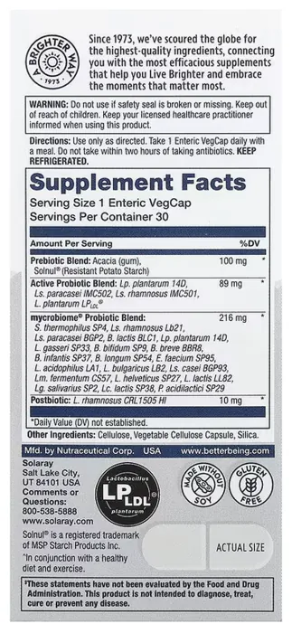 Complete Probiotic Active - 30 vcaps