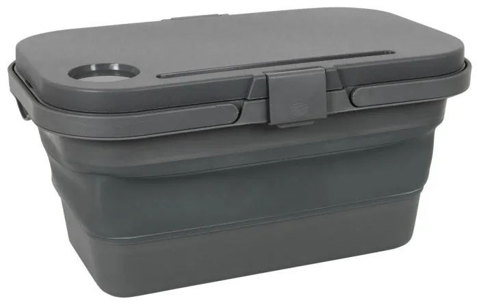 Корзина складная Bo-Camp Foldable Box With table Top 17L Grey (6303695)