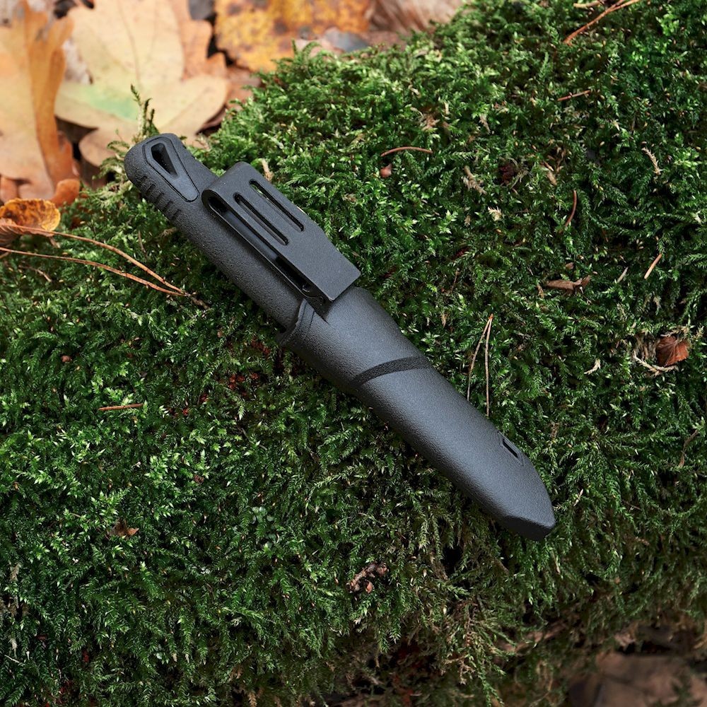 Ніж Ganzo G807-BK чорний з ножнами, укр, укр