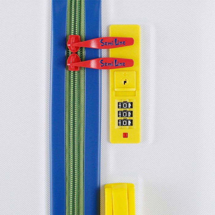 Валіза Semi Line 24" (M) White (T5842-2)