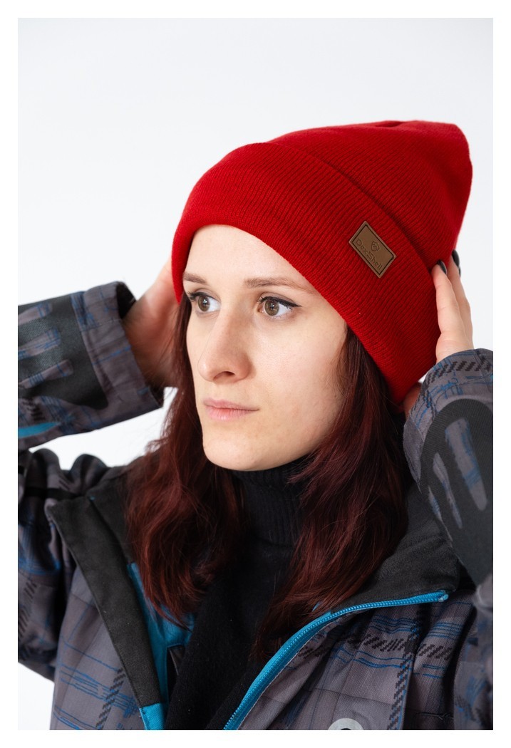 Водонепроникна шапка Dexshell DH30509, onesize (56-58 см), червоний