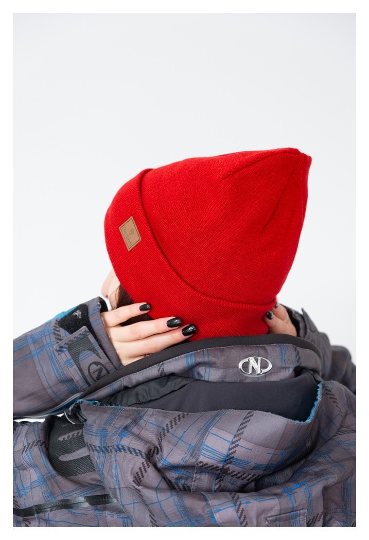 Водонепроникна шапка Dexshell DH30509, onesize (56-58 см), червоний, укр, укр