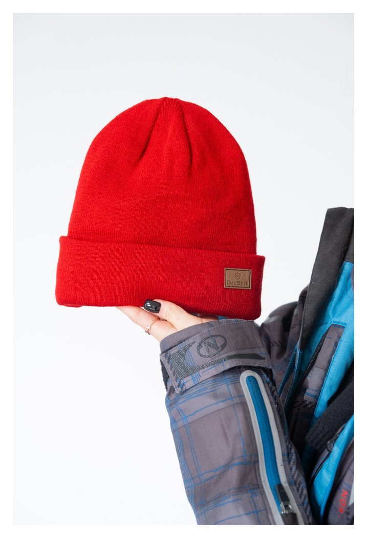 Водонепроникна шапка Dexshell DH30509, onesize (56-58 см), червоний, укр, укр