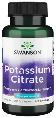 Potassium Citrate 99mg - 120caps