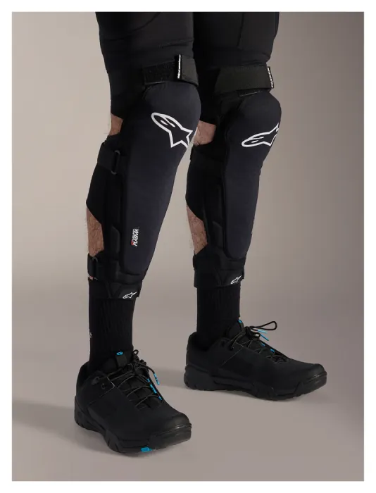 Наколенники Alpinestars A-IMPACT PLASMA PRO KNEE SHIN PROTECTOR BLACK WHITE, L