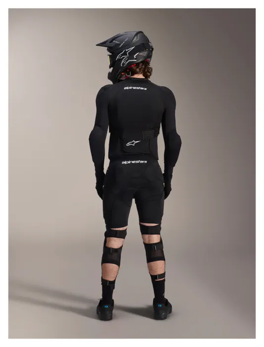 Наколенники Alpinestars A-IMPACT PLASMA PRO KNEE SHIN PROTECTOR BLACK WHITE, L