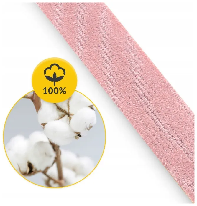 Лента кинезиологическая (кинезио тейп) 4FIZJO 1 см x 5 м Light Pink (P-5905973400794)