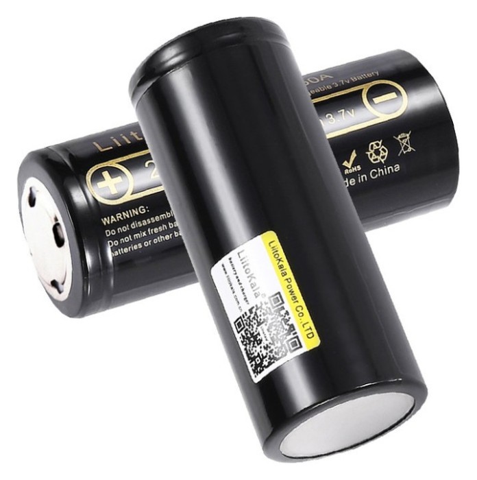 Аккумулятор Liitokala Lii-50A-JT 5000 mAh 20A 26650 Li-ion