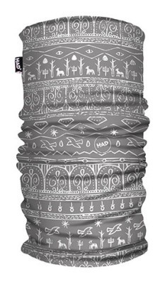 Пов'язка на шию HAD ( HA491-0785 ) Printed Fleece Tube Babylon Light Grey 2022