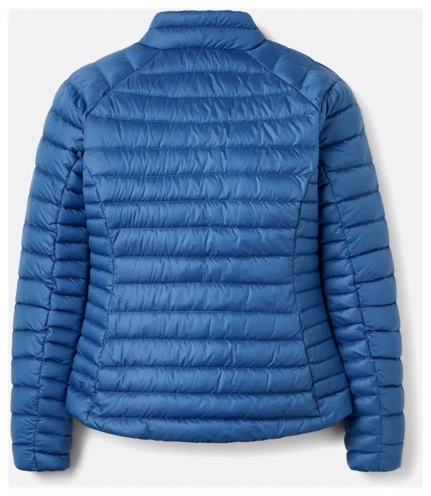 Легкий женский пуховик Rab Microlight Jacket Wmns, Dark Bluebird, 10