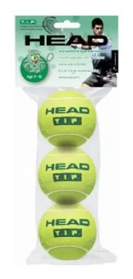 М'ячі для тенісу HEAD ( 578133 ) 3B HEAD TIP green - 6DZ 2025
