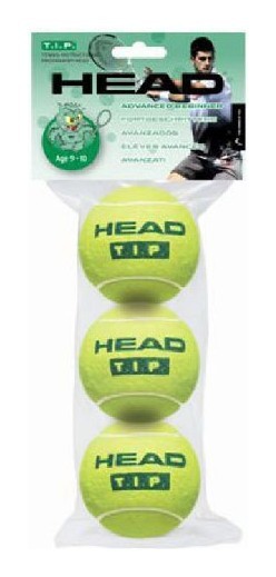 М'ячі для тенісу HEAD ( 578133 ) 3B HEAD TIP green - 6DZ 2025