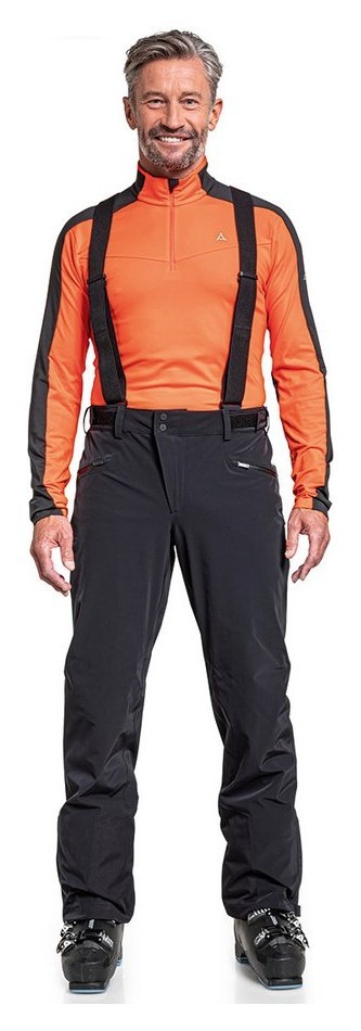 Брюки утепленные мужские Schoeffel SKI PANTS MAROISPITZE M 48 Black 9990 (10-22994-WRH)