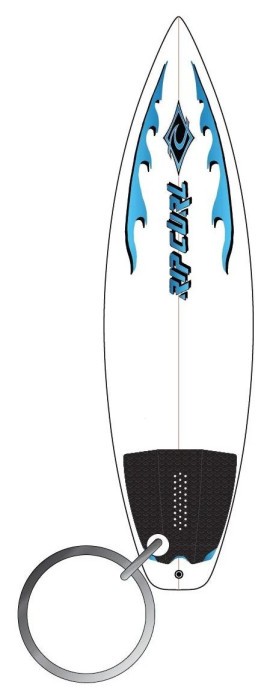 Брелок Rip Curl (13NMUT) SURFBOARD KEYRING 2026