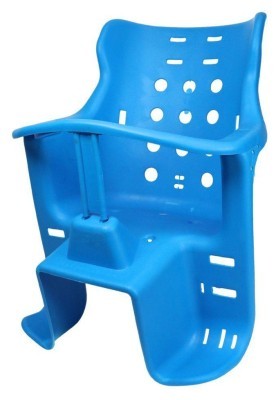 Крісло на багажник Пластик синій VLT BC-13