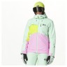 Picture Organic куртка лыжная Seen W 2025 silt green-acid lime-orchid L, укр