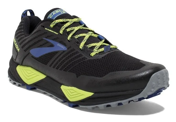 Кросівки чоловічі Brooks CASCADIA 13 M 43 (9.5US) Black/nightlife/blue (1102851D004) (275мм black/blue/night life)