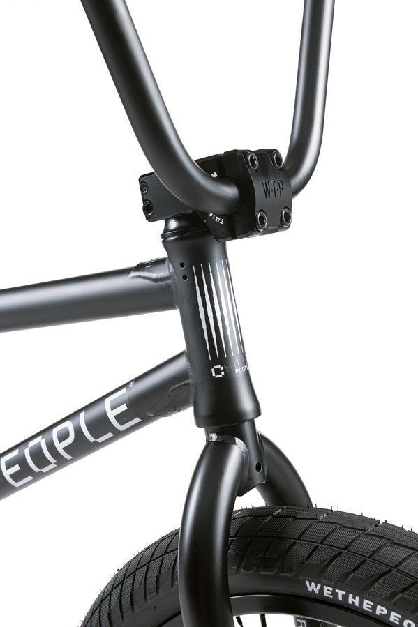 Велосипед WeThePeople BMX CRYSIS 20.5″TT Matt black (01001120)