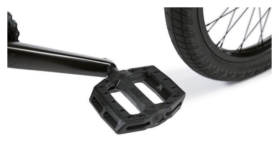 Велосипед WeThePeople BMX CRYSIS 20.5″ TT Matt black (01001120)