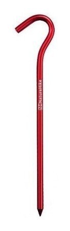 Кілки з гачком алюмінієві Naturehike NH15A008-I, 16 см , червоний (8 шт), укр, укр